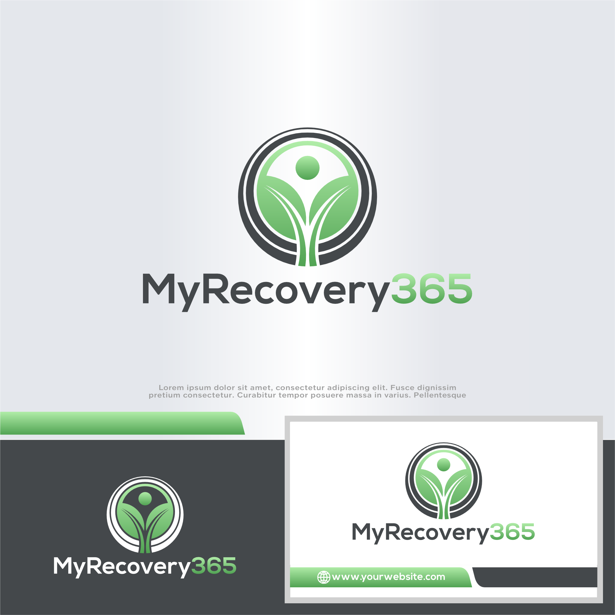 Logo Design by win it for MyRecovery365.com | Design #34911541