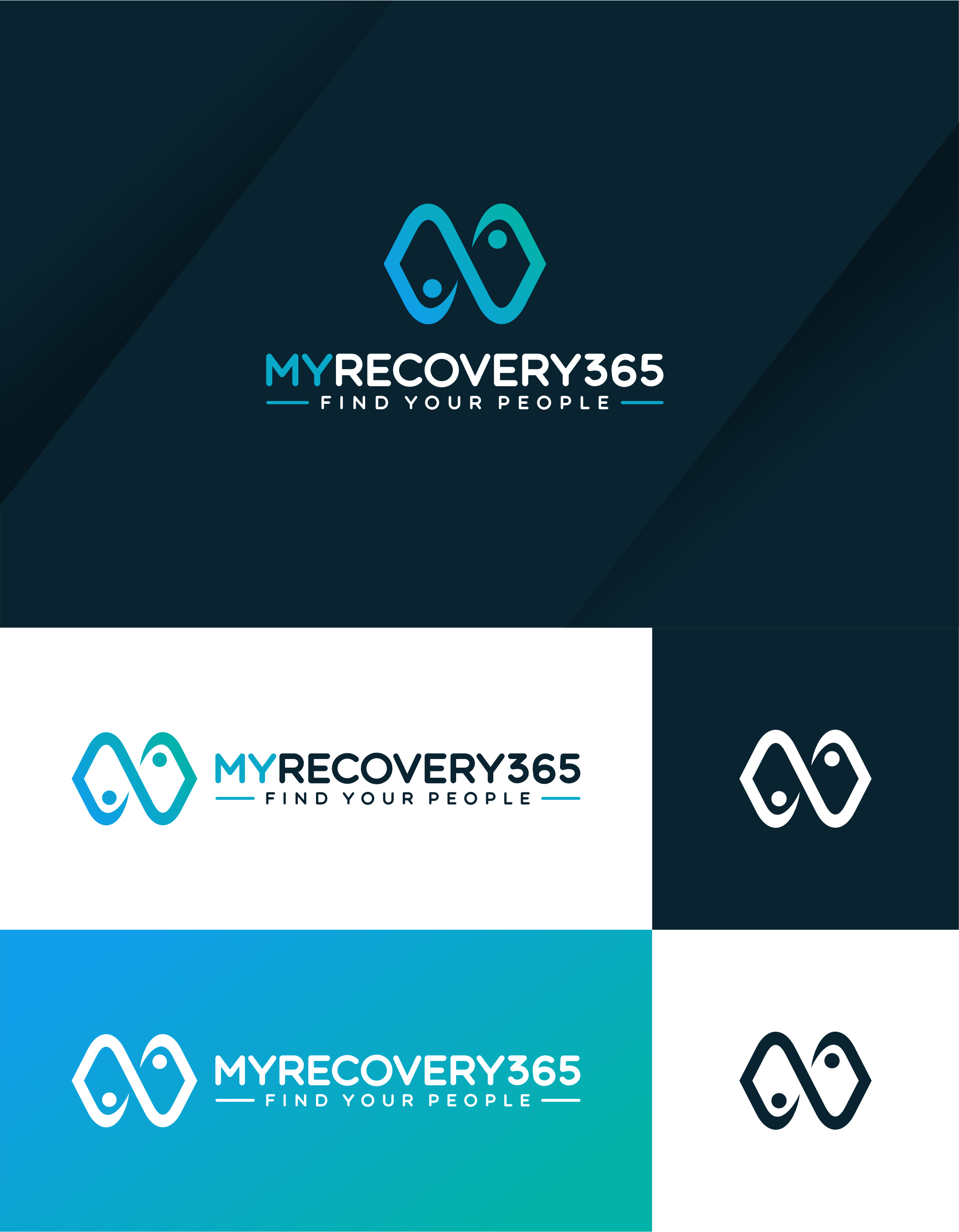 Logo Design by ander sky dc for MyRecovery365.com | Design #34912686