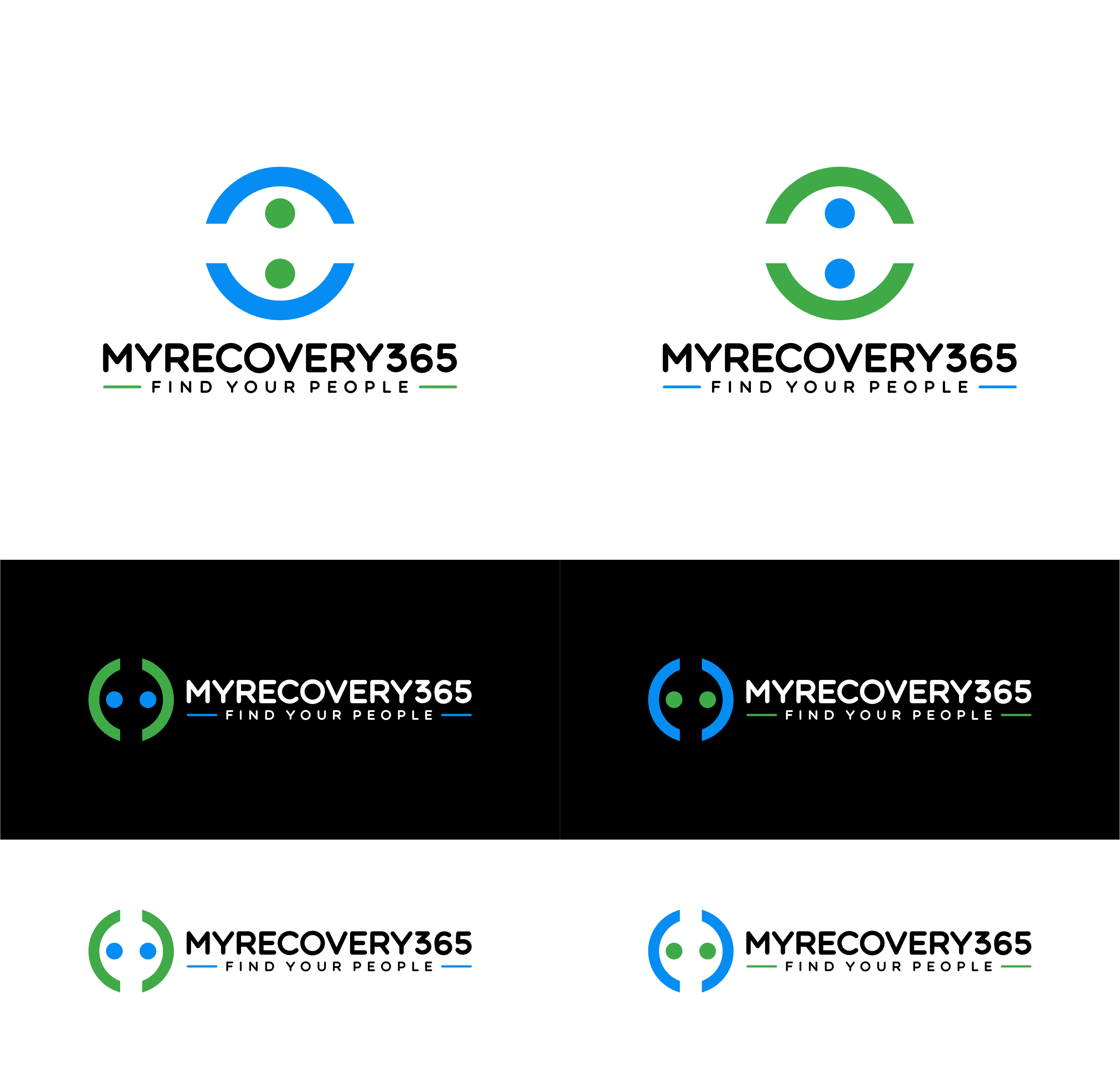 Logo Design by ander sky dc for MyRecovery365.com | Design #34912753