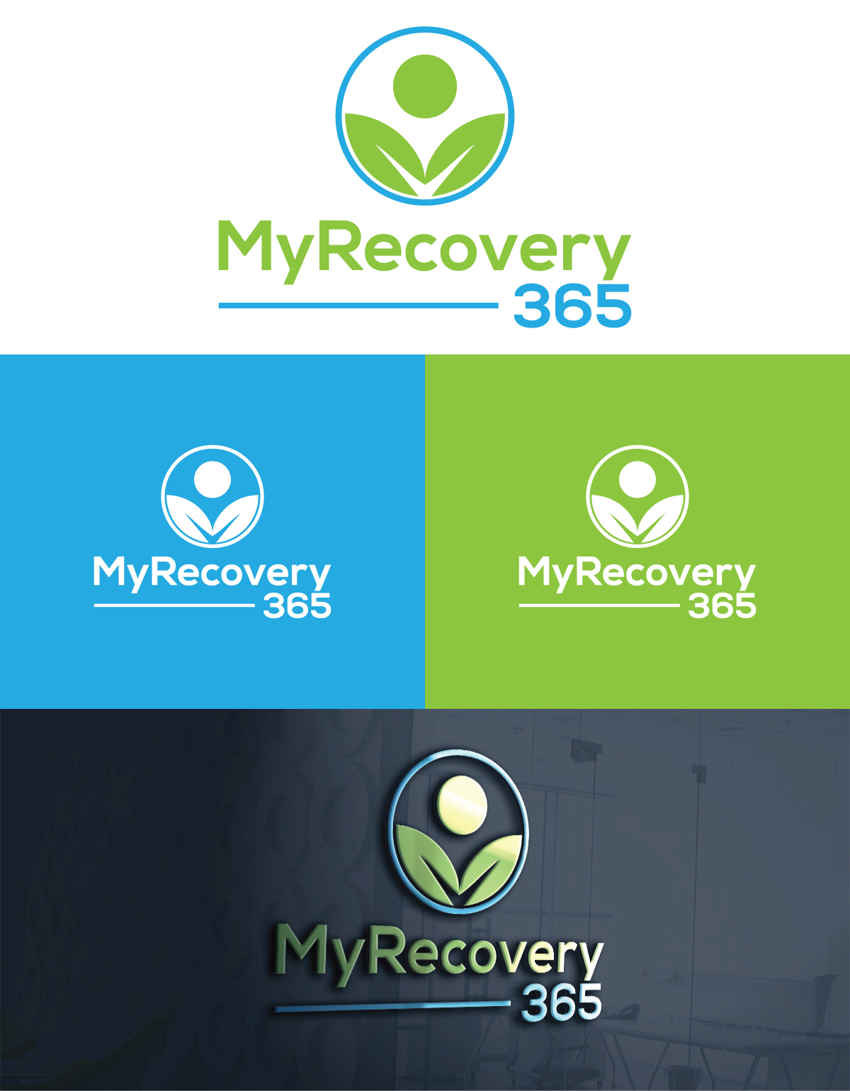 Logo Design by jessimorge for MyRecovery365.com | Design #34905302