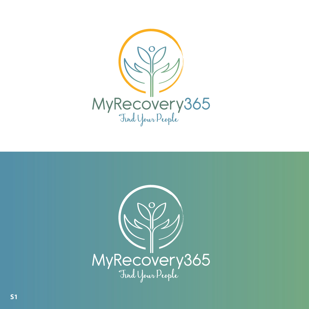 Logo Design by Sujit Banerjee for MyRecovery365.com | Design #34901822