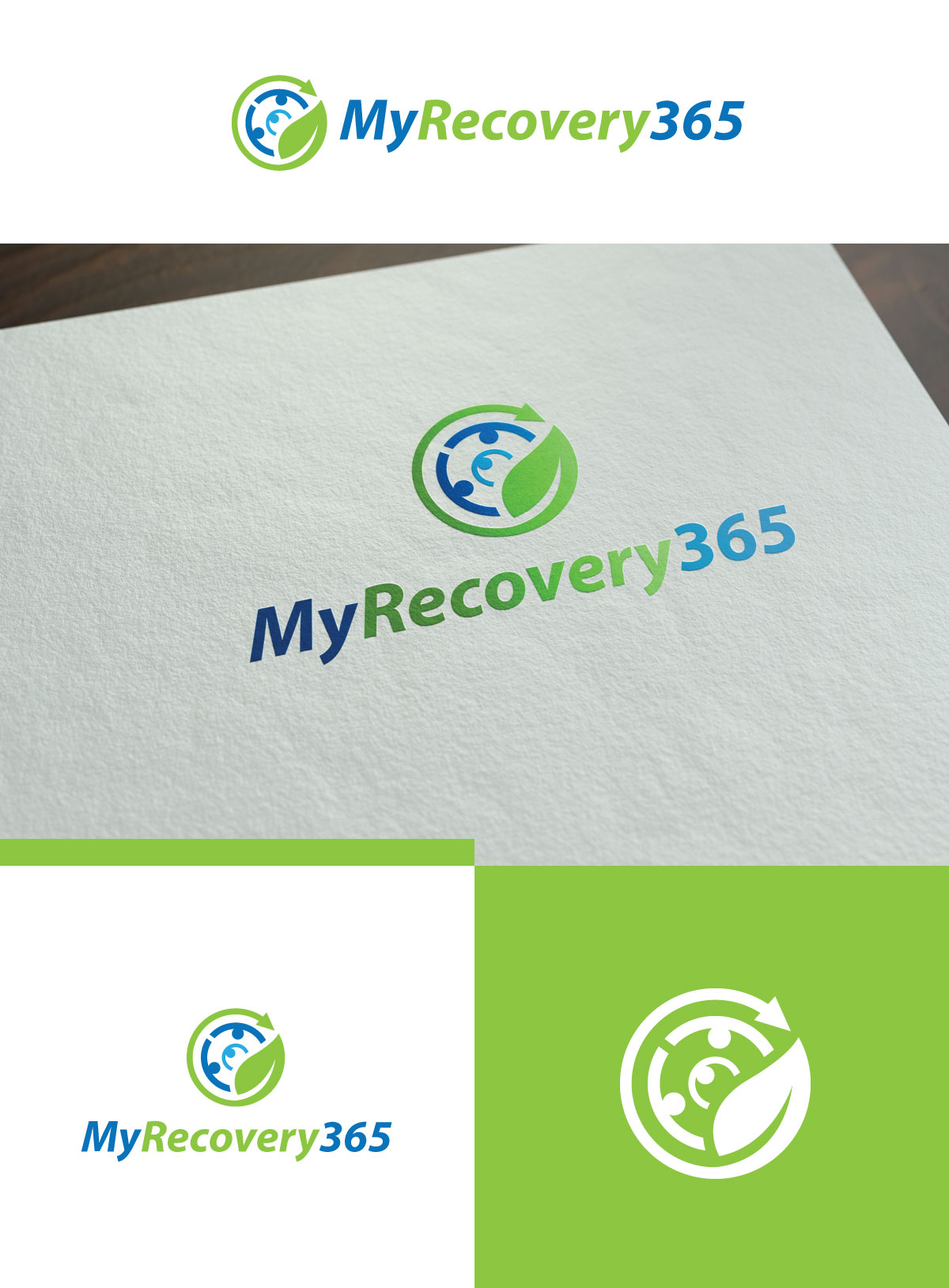 Logo Design by creativepix for MyRecovery365.com | Design #34900201