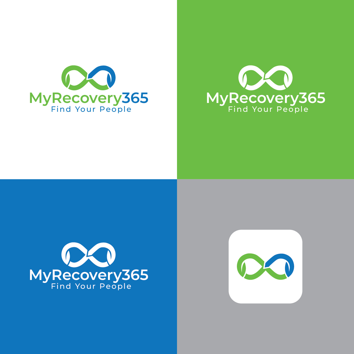 Logo Design by Maxo-Biz for MyRecovery365.com | Design #34901107