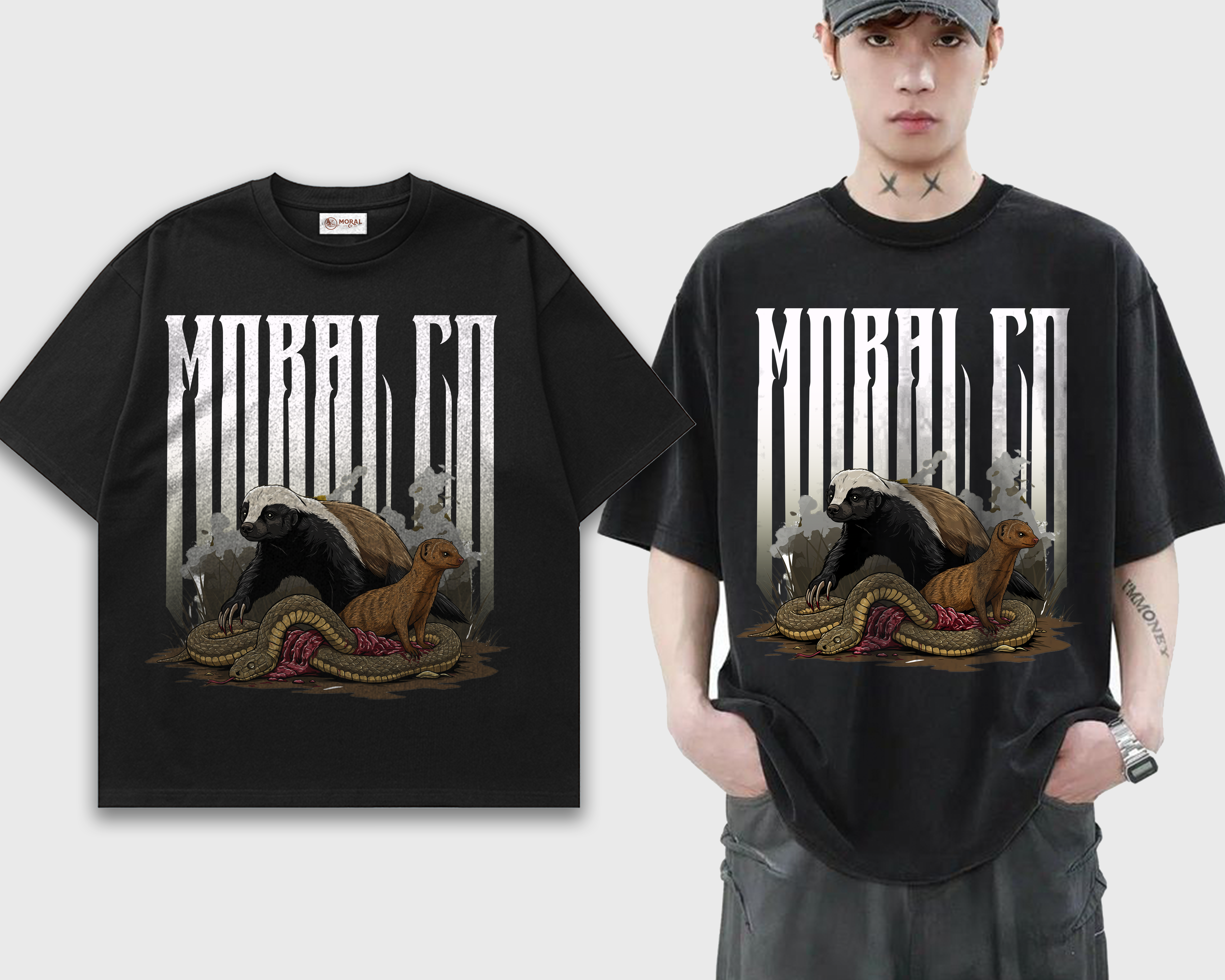 Diseño de Camiseta por mark21 para Moral Co. | Diseño #34967255