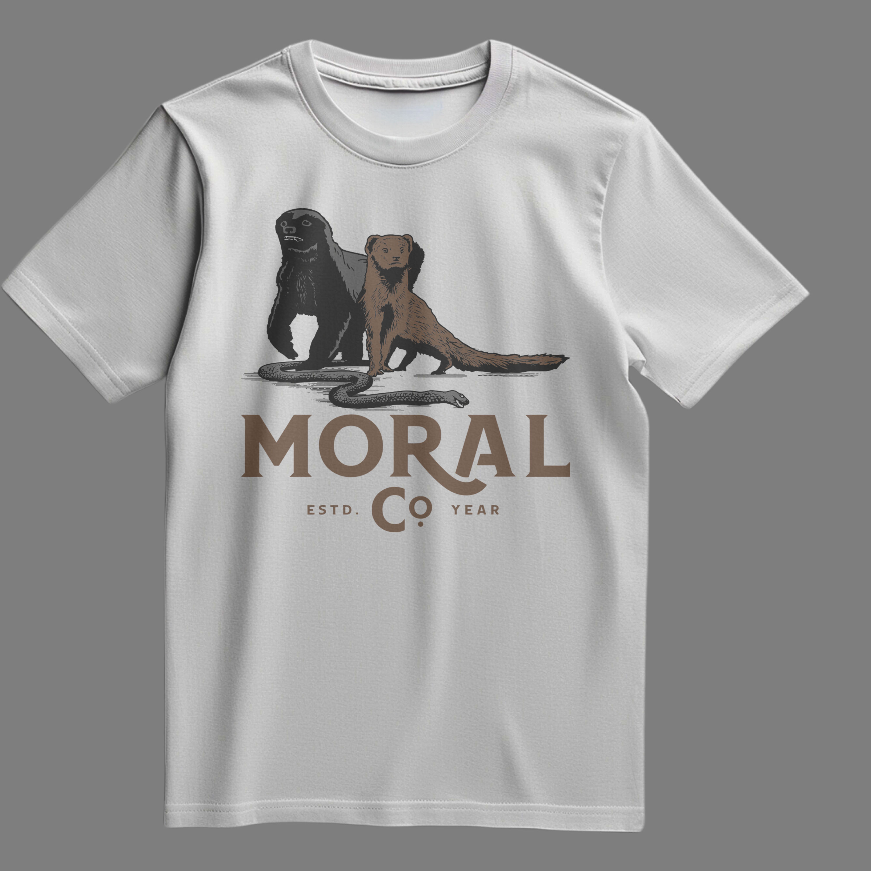 T-shirt Design by Art Boy14 for Moral Co. | Design #34910411