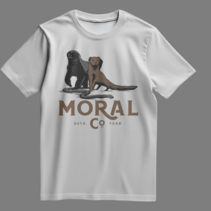 T-shirt Design by Art Boy14 for Moral Co. | Design #34910411