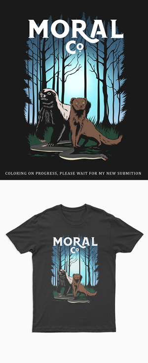 T-shirt Design by guprulsugiyanto for Moral Co. | Design #34926940