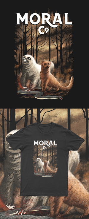 T-shirt Design by guprulsugiyanto for Moral Co. | Design: #34934209