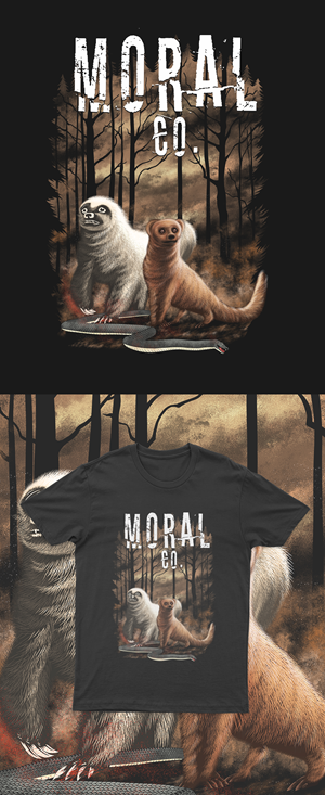 T-shirt Design by guprulsugiyanto for Moral Co. | Design: #34934238