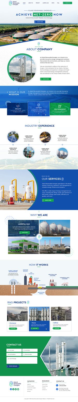 Web Design by Blue Sparrow for this project | Design: #34908606
