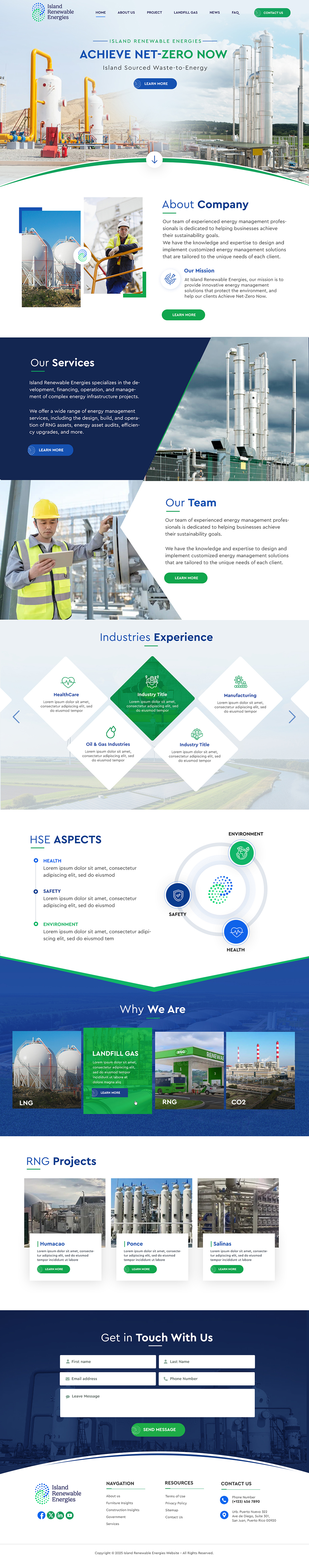 Web Design by Blue Sparrow for this project | Design #34908609