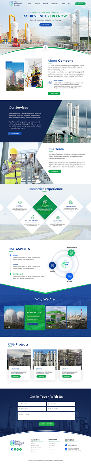 Web Design by Blue Sparrow for this project | Design: #34908609