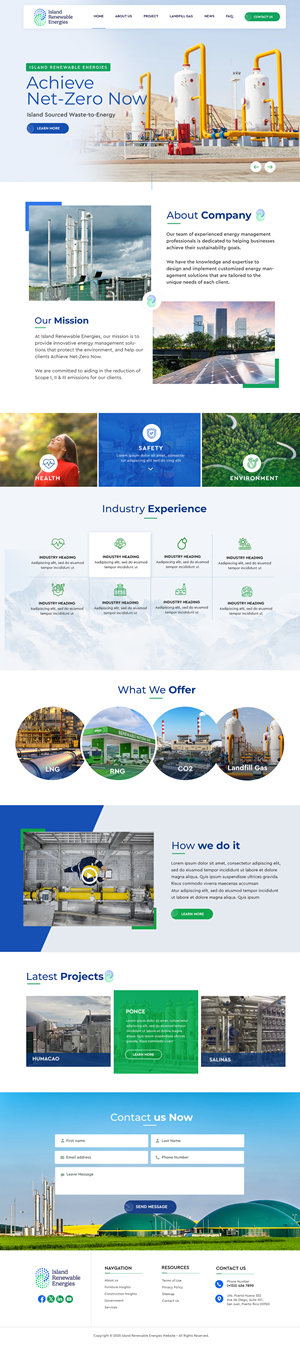 Web Design by Blue Sparrow for this project | Design: #34911225