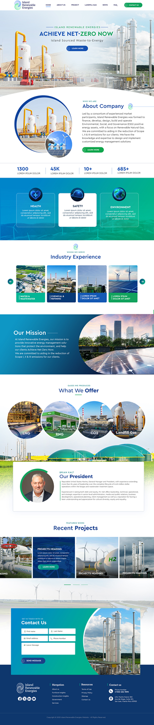 Web Design by Blue Sparrow for this project | Design: #34914480