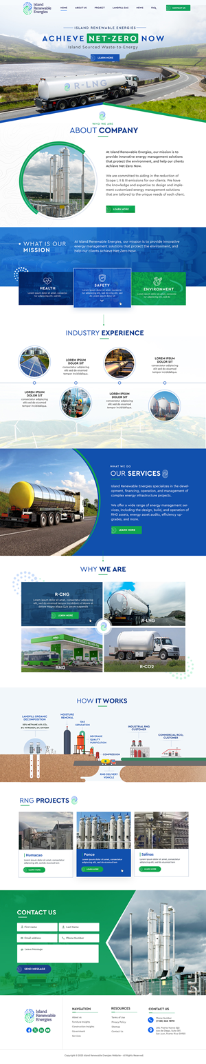 Web Design by Blue Sparrow for this project | Design: #34918787