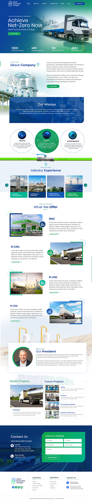 Web Design by Blue Sparrow for this project | Design: #34926661