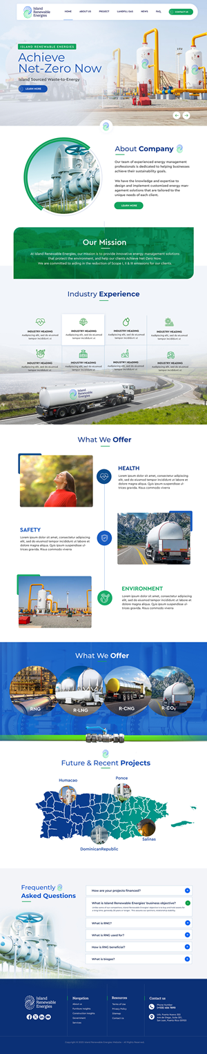 Web Design by Blue Sparrow for this project | Design: #34926662