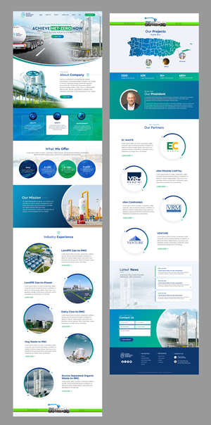 Web Design by Blue Sparrow for this project | Design: #34965561