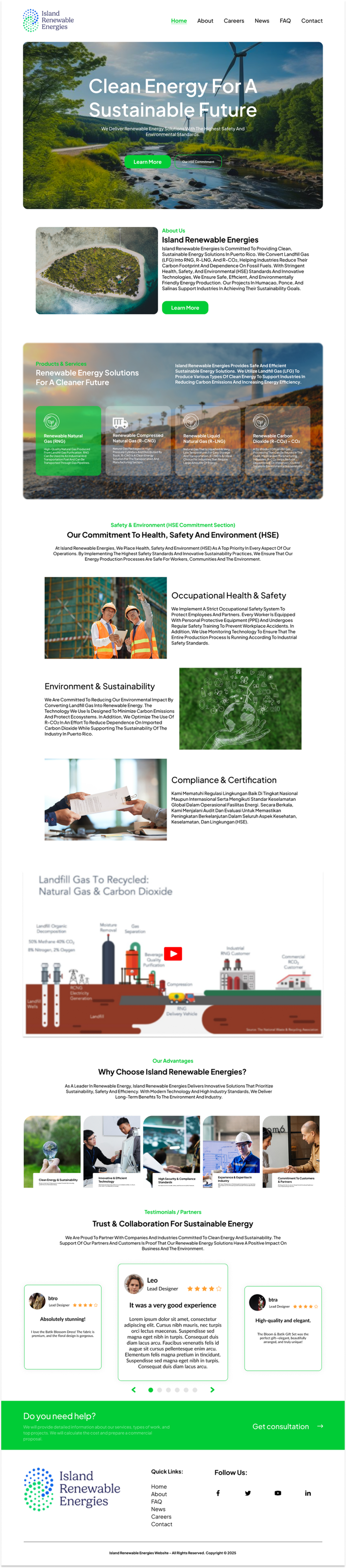 Web Design by Taufik H for this project | Design #34939434