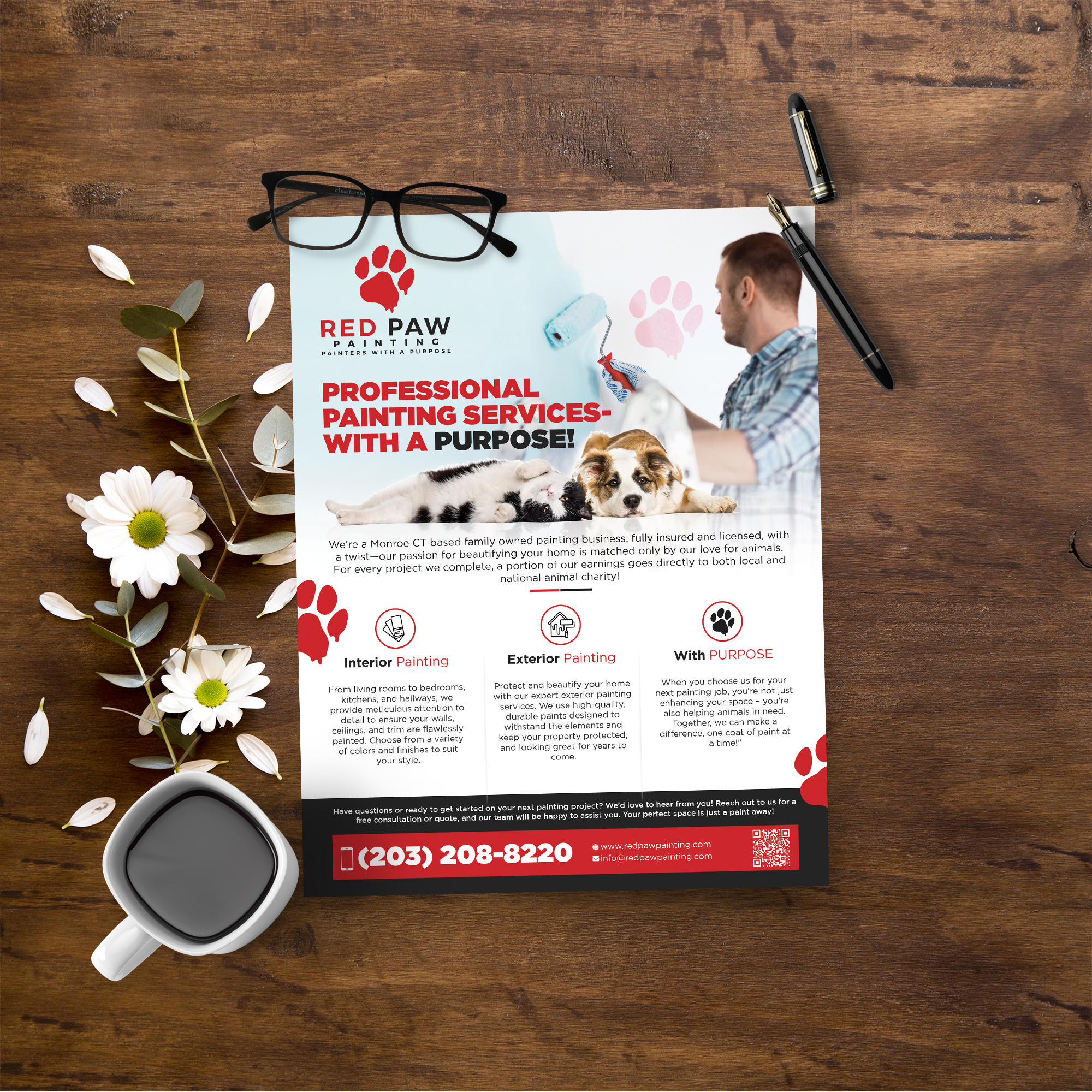 Flyer Design by Sun Creative for exterior advantage | Design #34907095