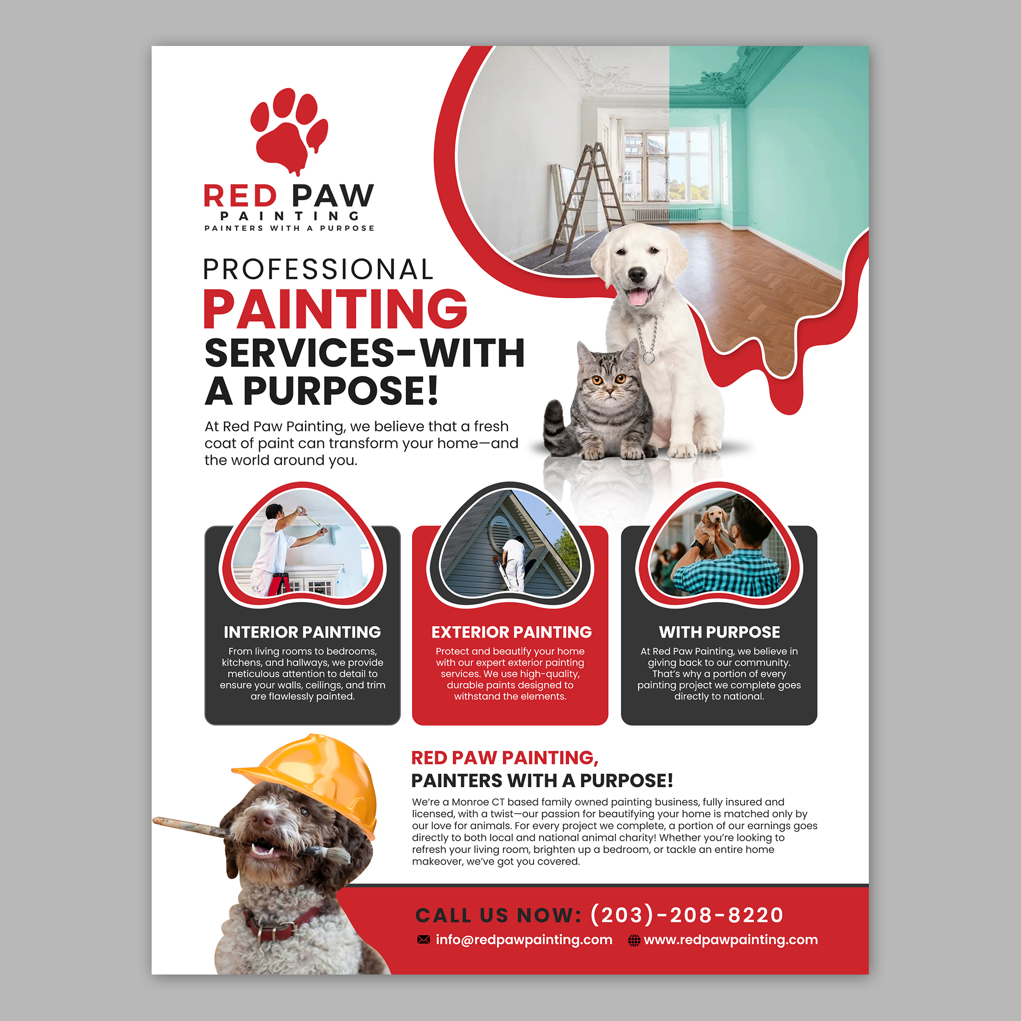 Flyer Design by debdesign for exterior advantage | Design #34907834