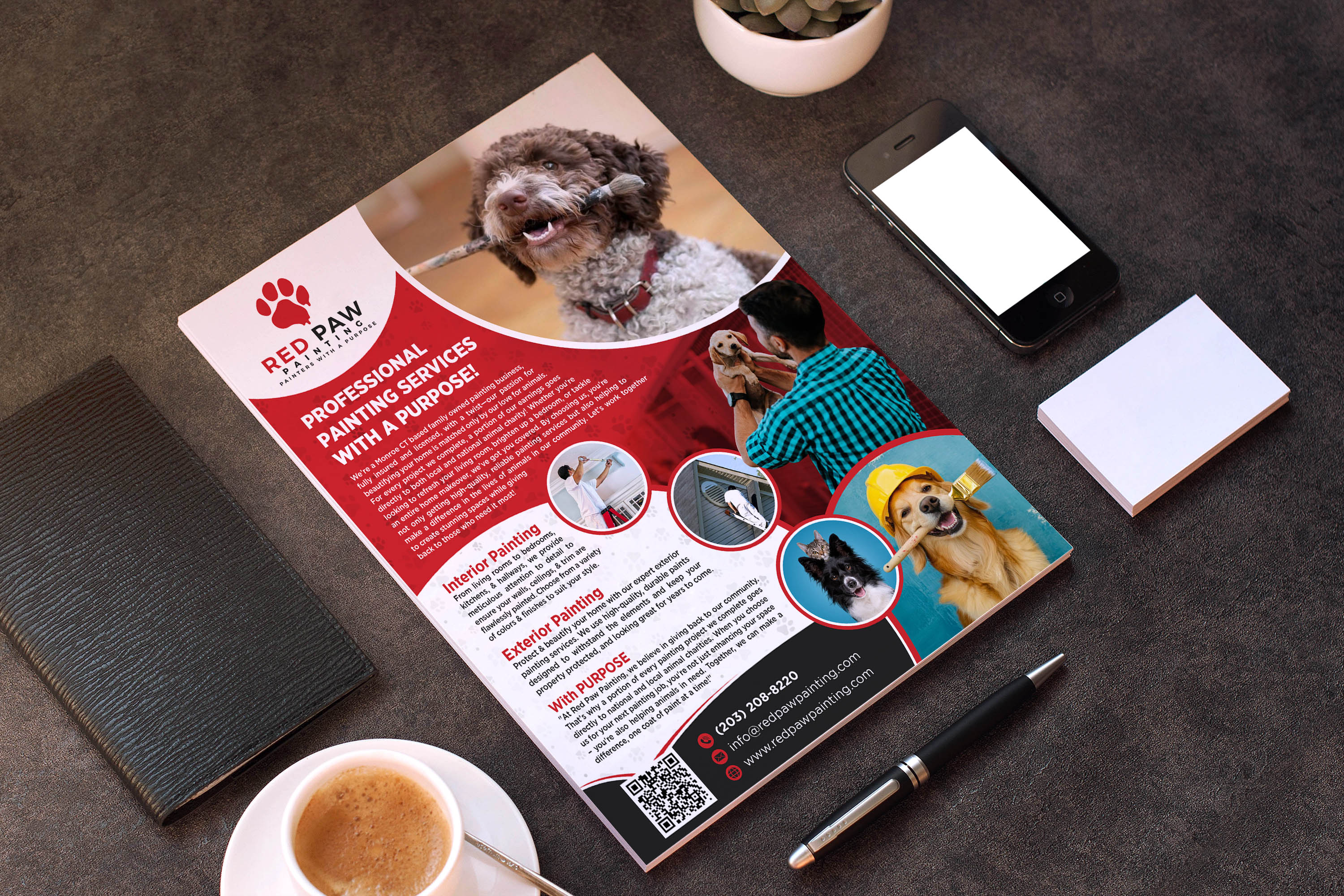 Design de Flyer par GraphicsGuru pour exterior advantage | Design #34909075