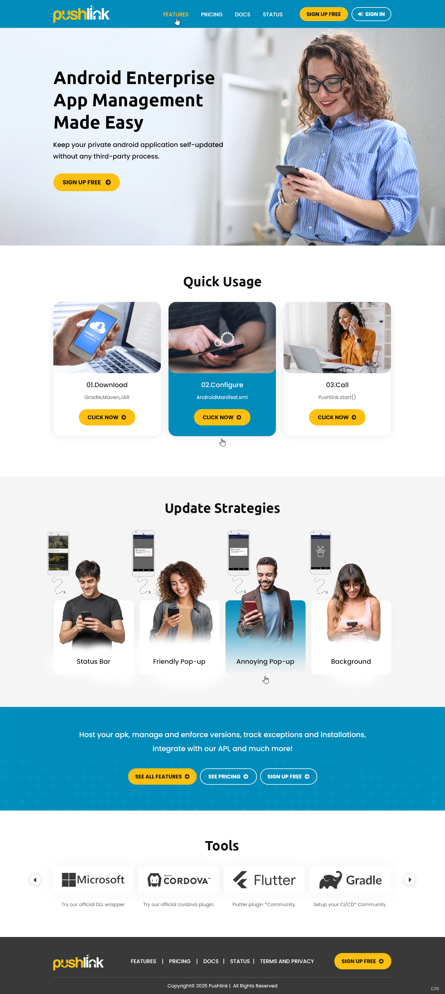 Web Design by pb for PushLink | Design #34911349