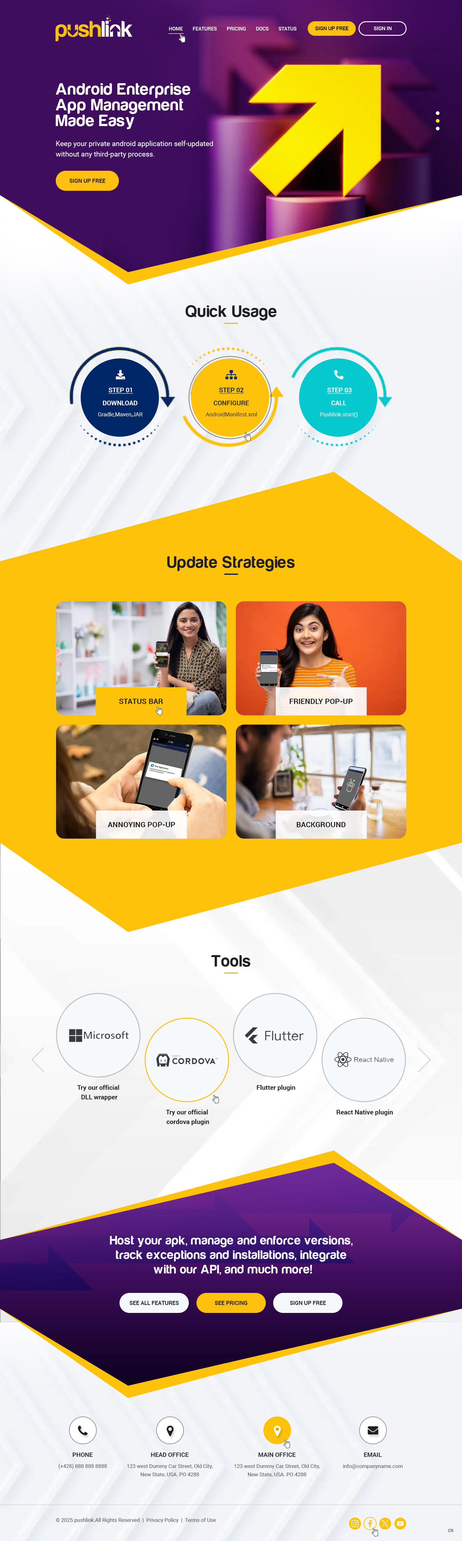 Web Design par pb pour PushLink | Design #34911353