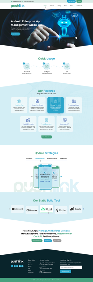 Web Design by Sbss for PushLink | Design: #34910216