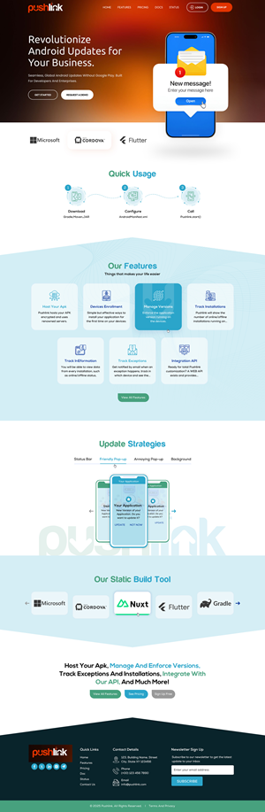 Web Design by Sbss for PushLink | Design: #34911063