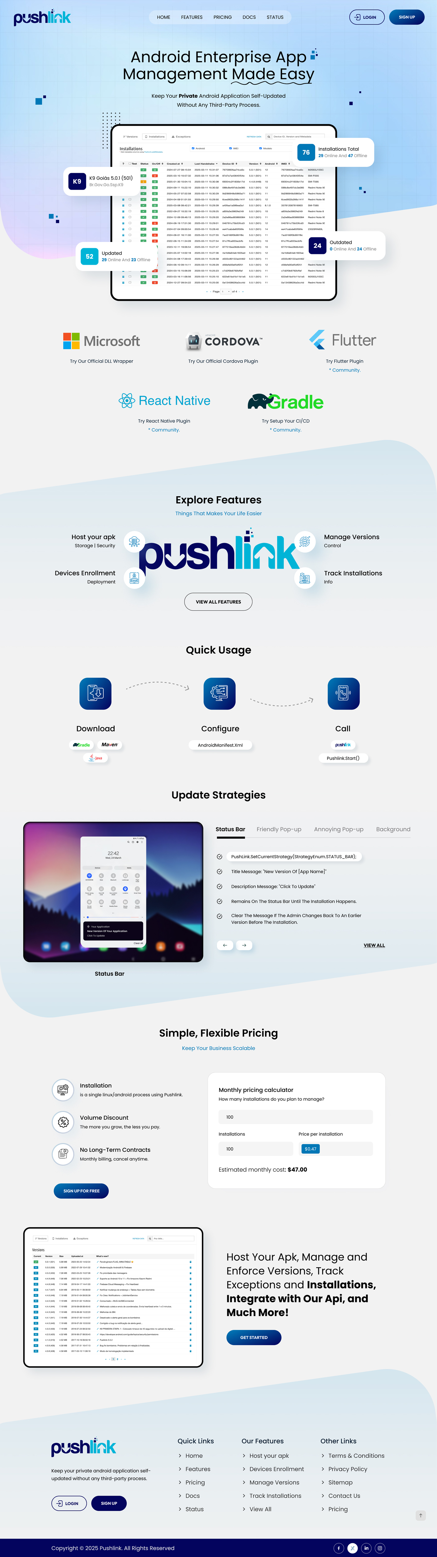 Web Design by Sbss for PushLink | Design #34916244