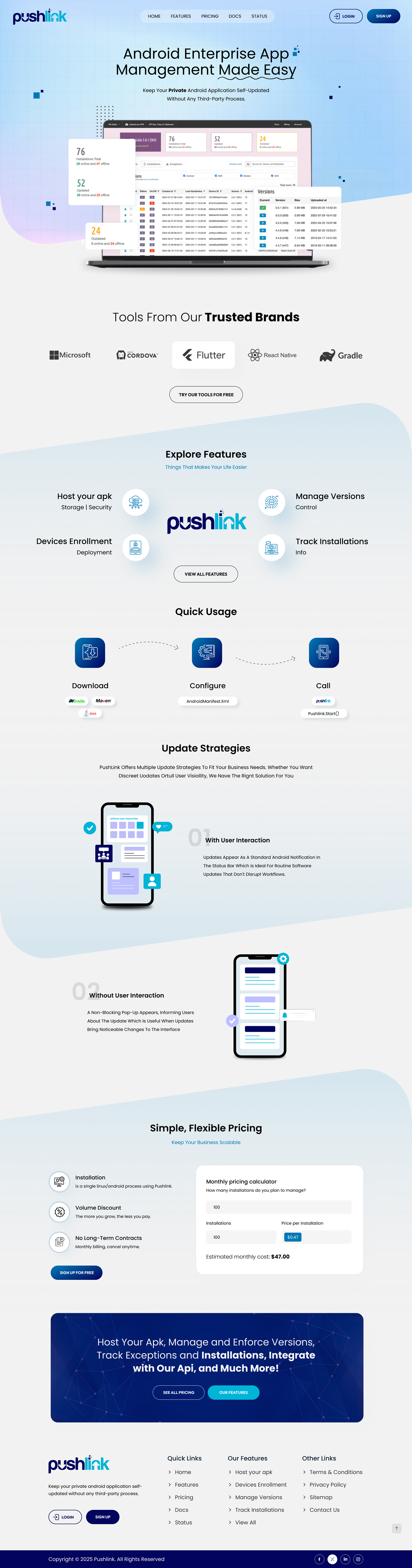 Web Design by Sbss for PushLink | Design #34955019