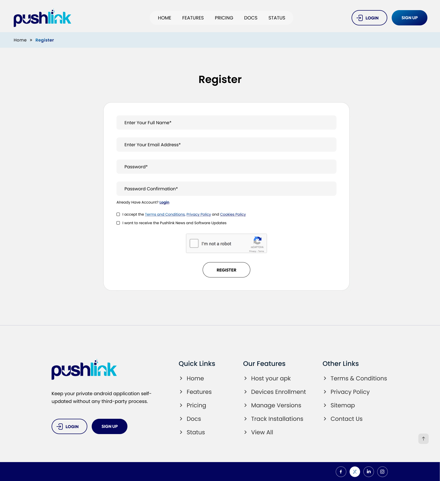 Web Design by Sbss for PushLink | Design #34984523