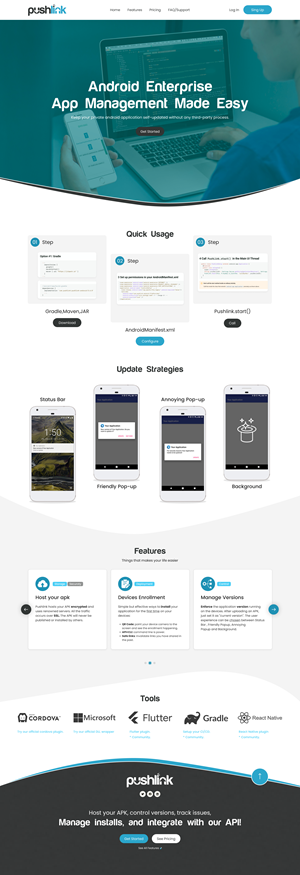 Web Design by nzdesigners for PushLink | Design: #34910638