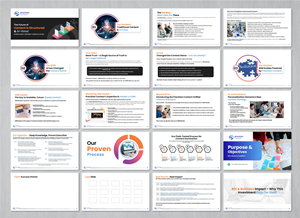 PowerPoint Design by artbitin for Precision Content Authoring Solutions | Design: #34917454