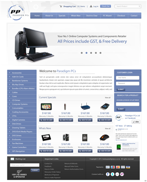 Web-Design von pb für dieses Projekt | Design: #767810