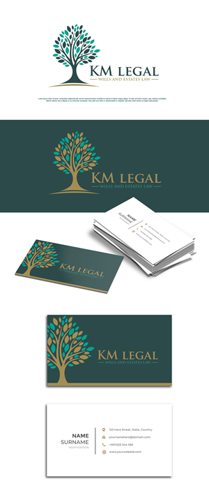 Design de Logo par Jelena B pour KM Legal | Design : #34909696