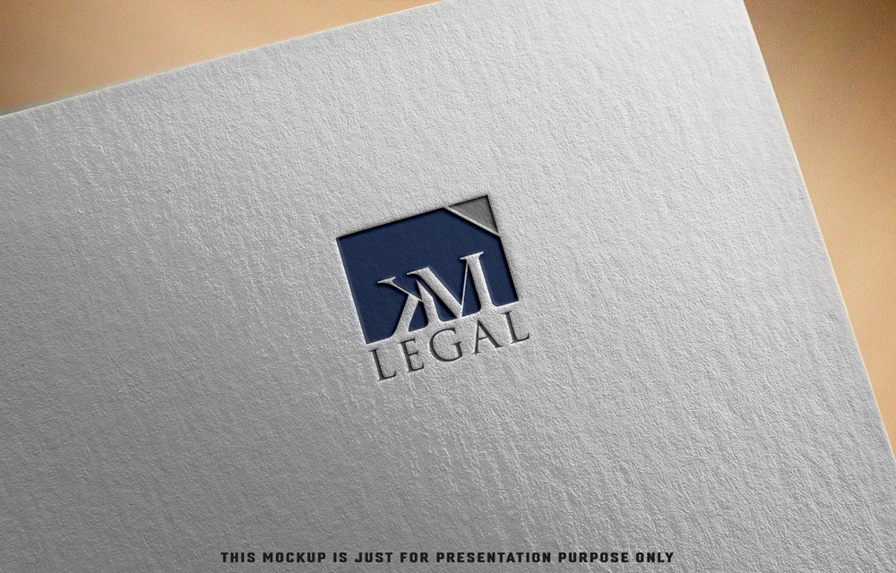 Diseño de Logo por Razaq para KM Legal | Diseño #34909472