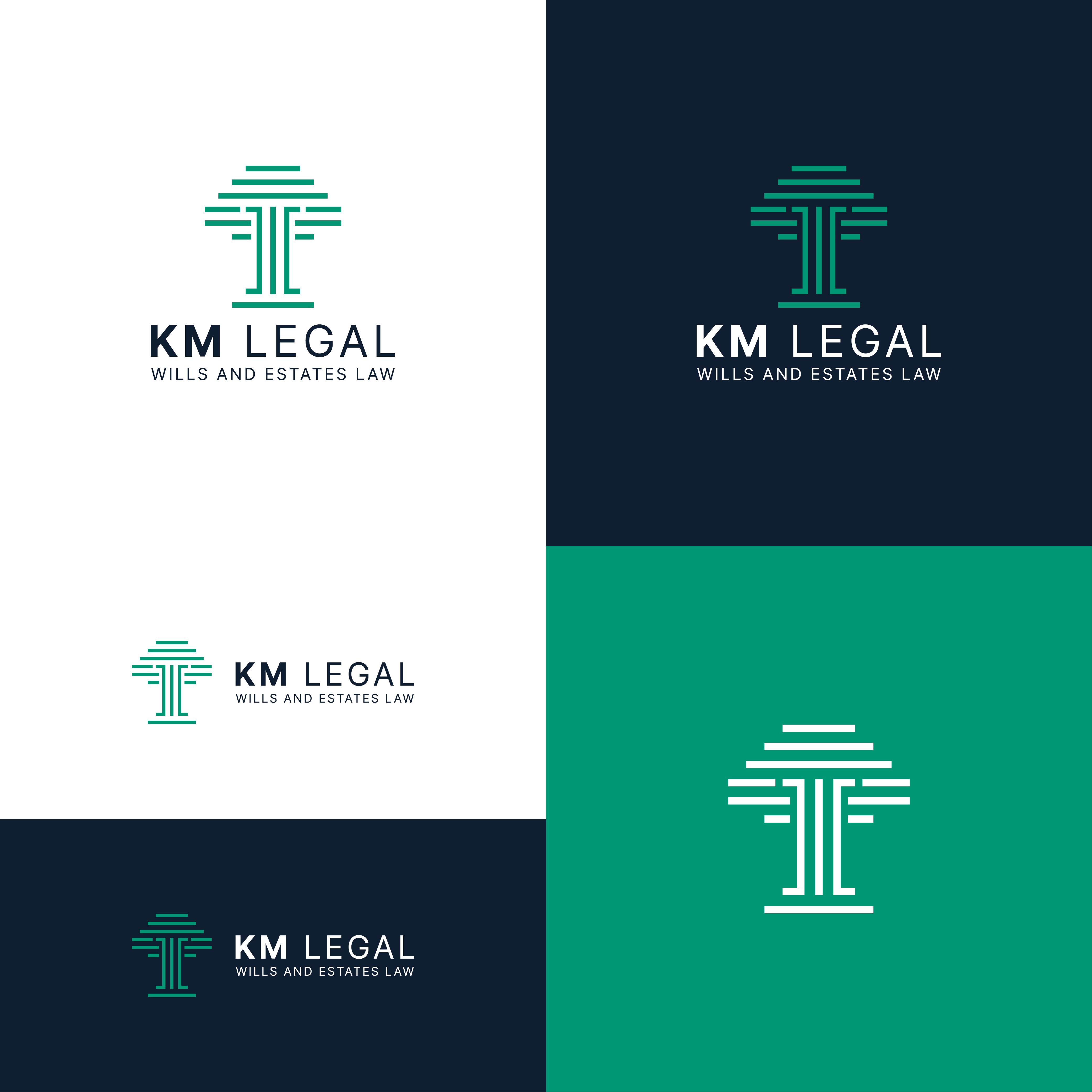 Diseño de Logo por Choiresia.id para KM Legal | Diseño #34907158