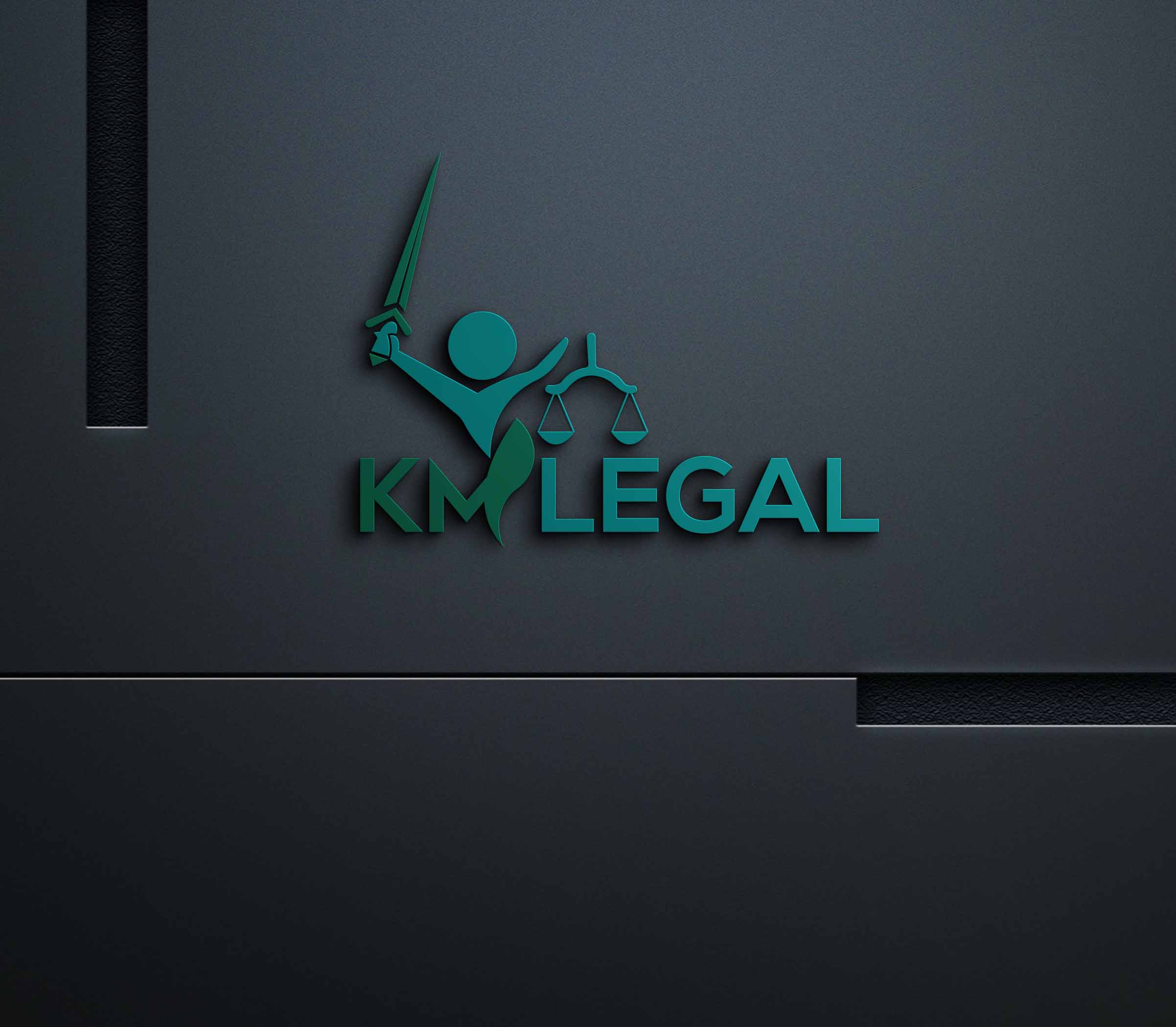 Logo Design by Tasnuba Tabassum for KM Legal | Design #34908890