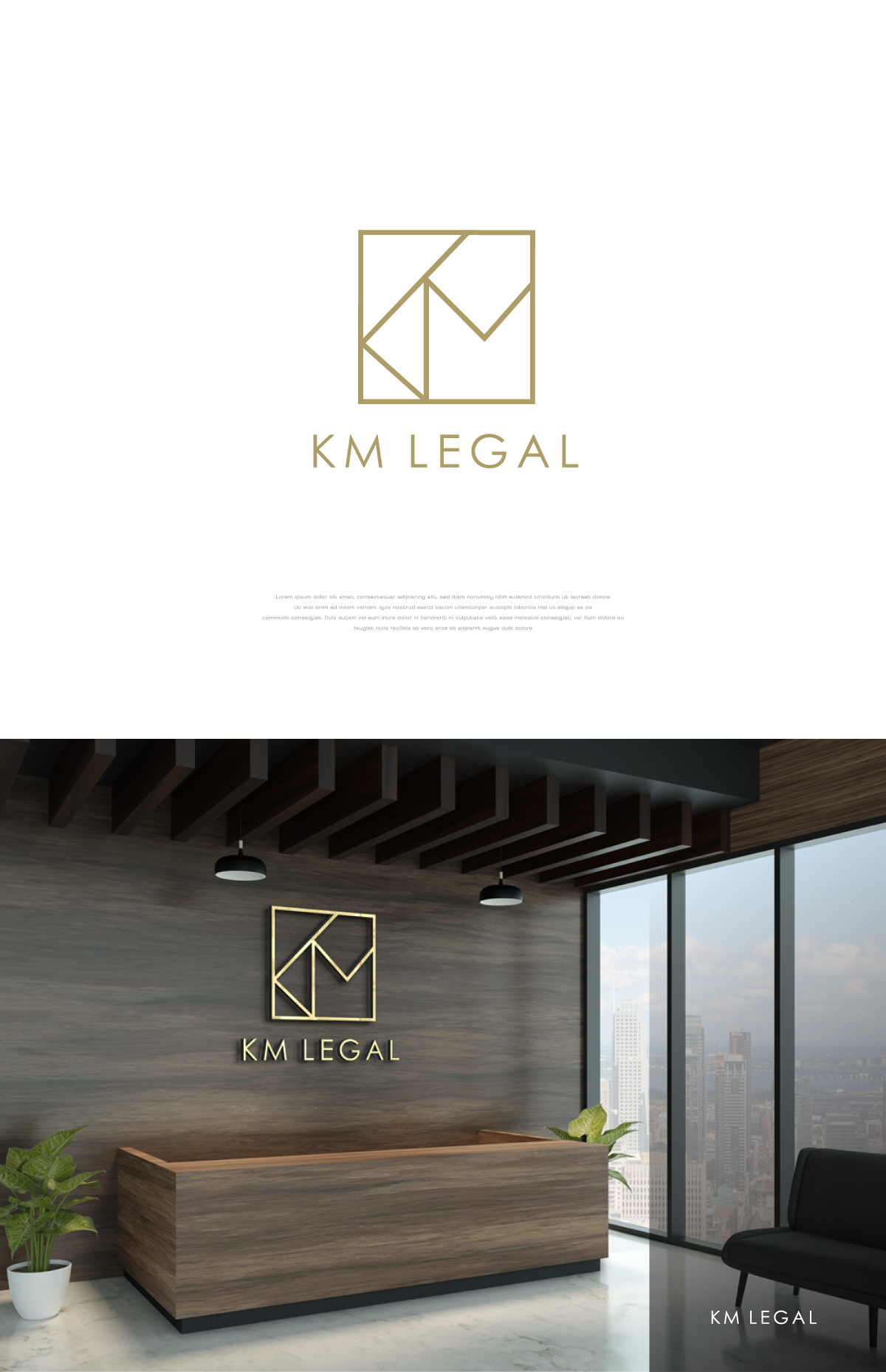 Design de Logo par apik. pour KM Legal | Design #34907616