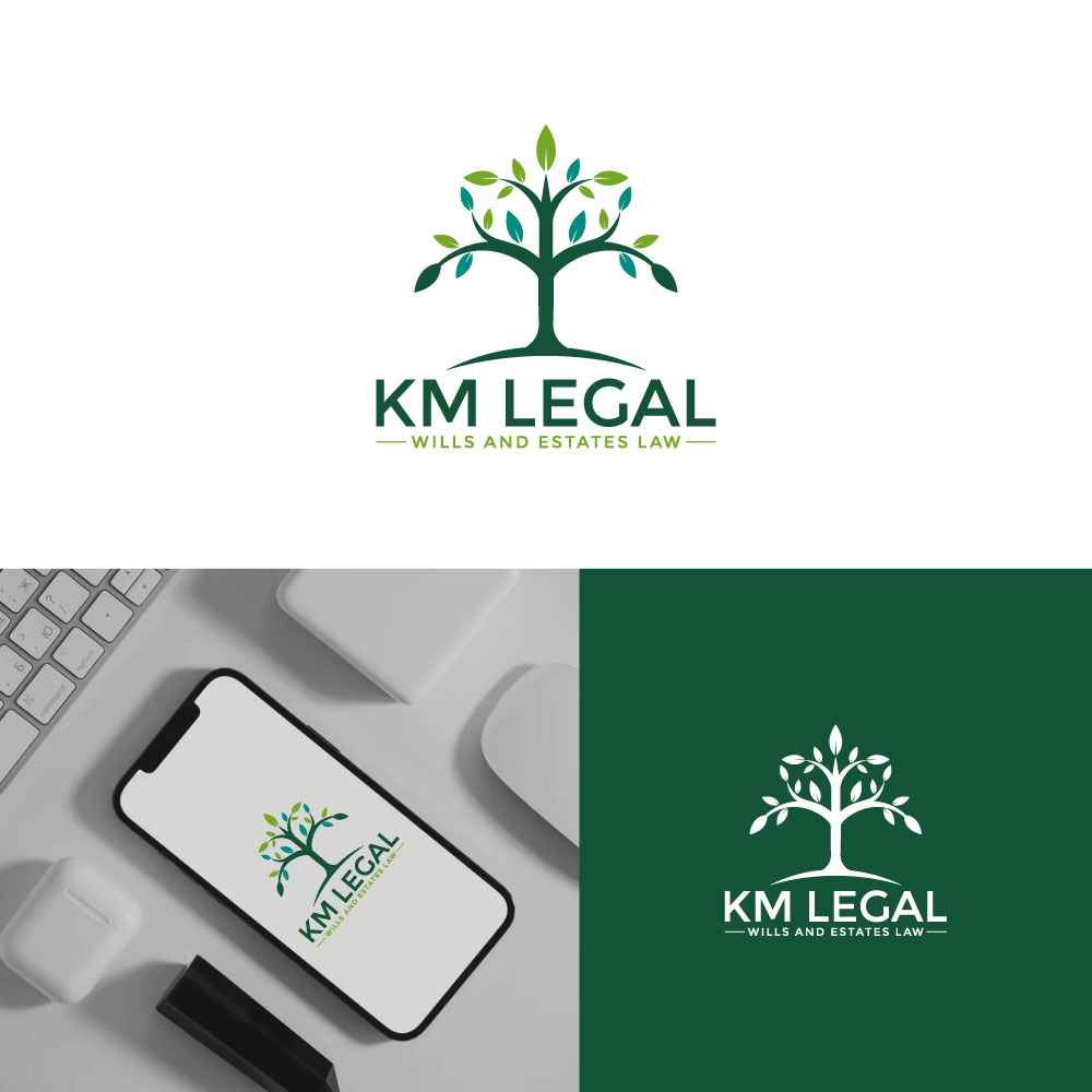 Diseño de Logo por Krold IT Solutions para KM Legal | Diseño #34915880