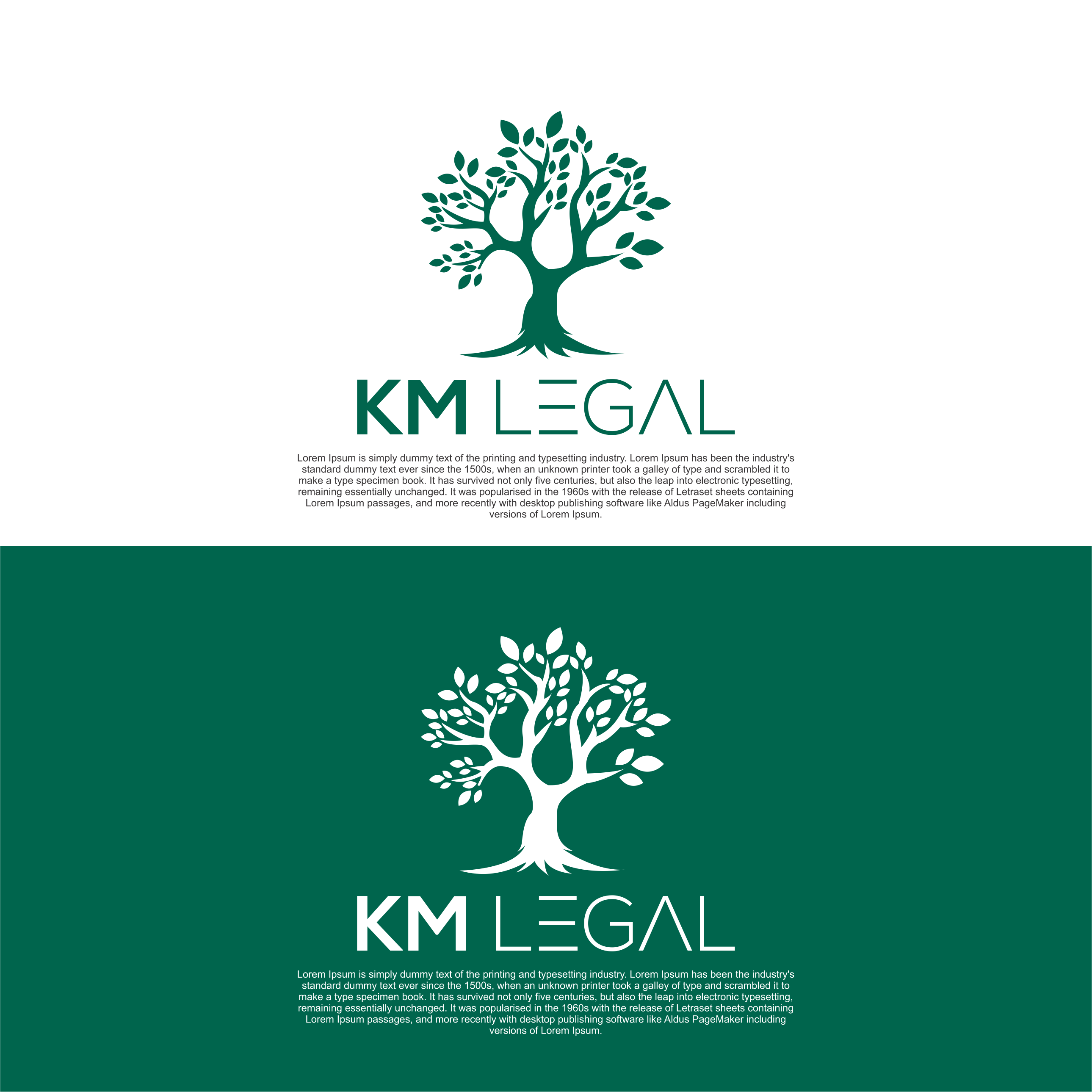 Diseño de Logo por diego costa para KM Legal | Diseño #34908095