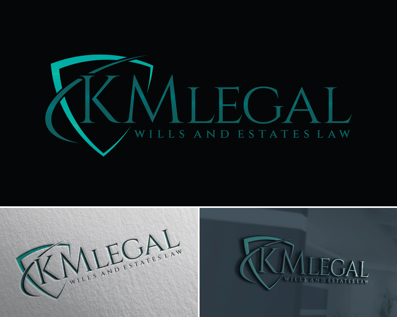 Diseño de Logo por Atec para KM Legal | Diseño #34911908