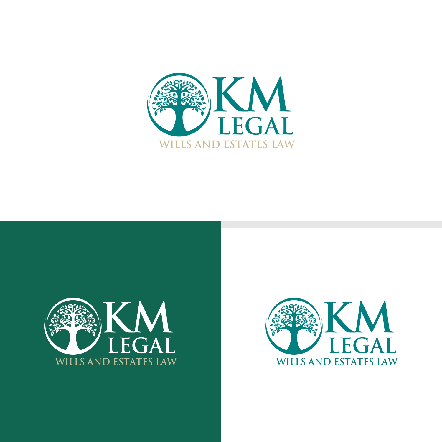 Logo Design by Rhibas for KM Legal | Design #34907130