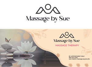Logo-Design von Eli Nelson für Massage by Sue  | Design #34913874