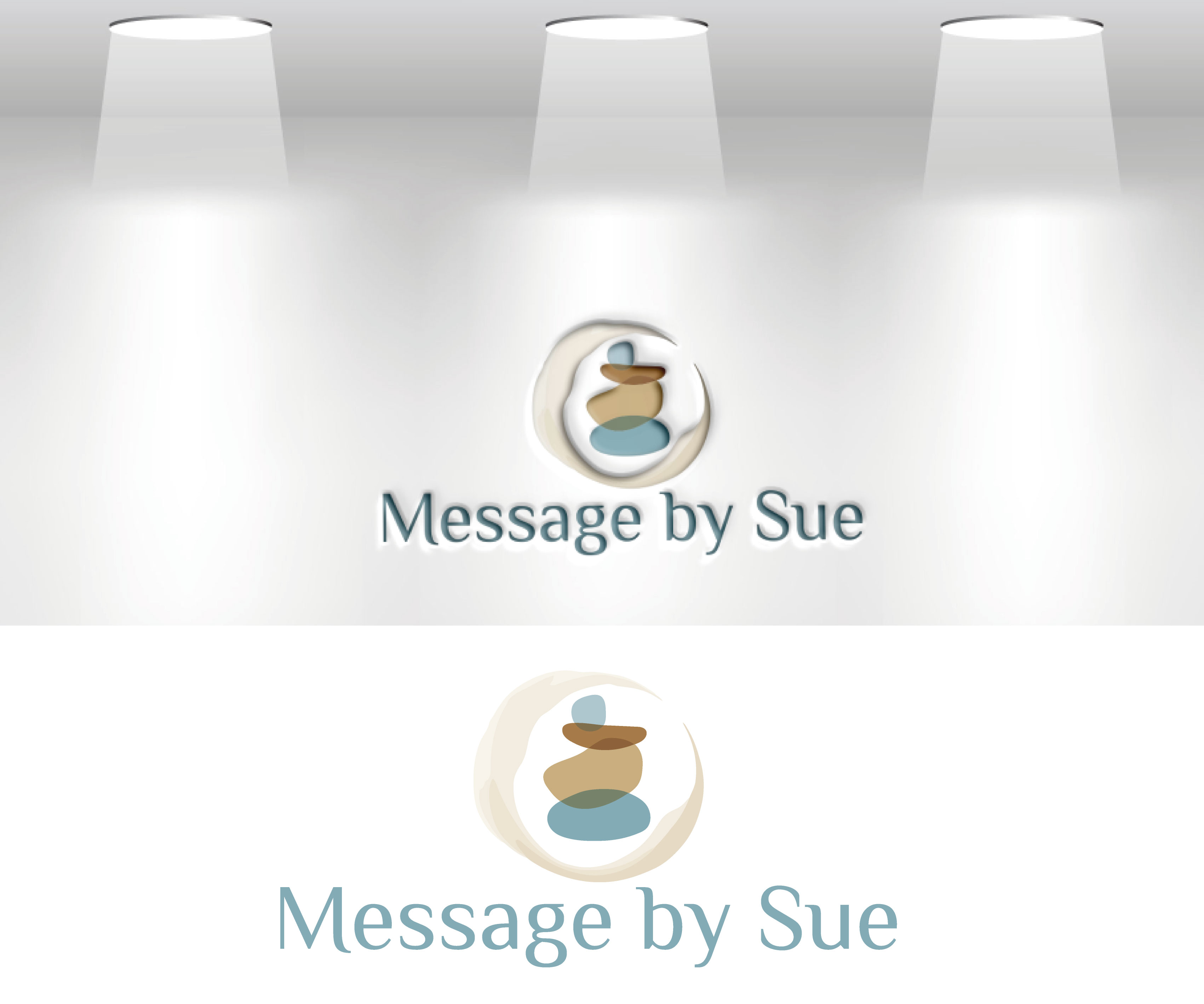 Logo Design by Razaq for Massage by Sue  | Design #34916972