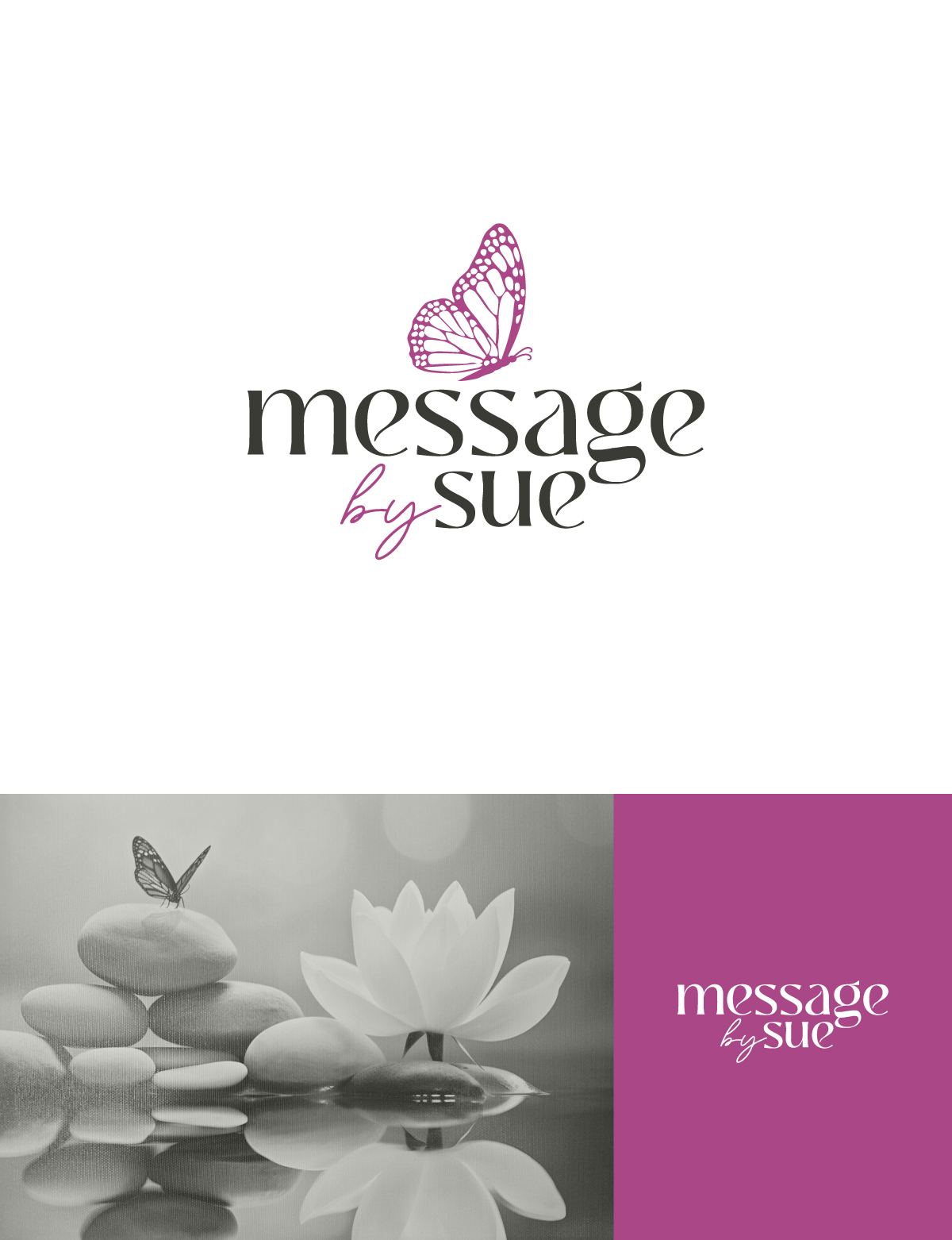 Logo-Design von apik. für Massage by Sue  | Design #34920890