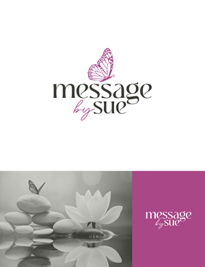 Logo-Design von apik. für Massage by Sue  | Design: #34920890