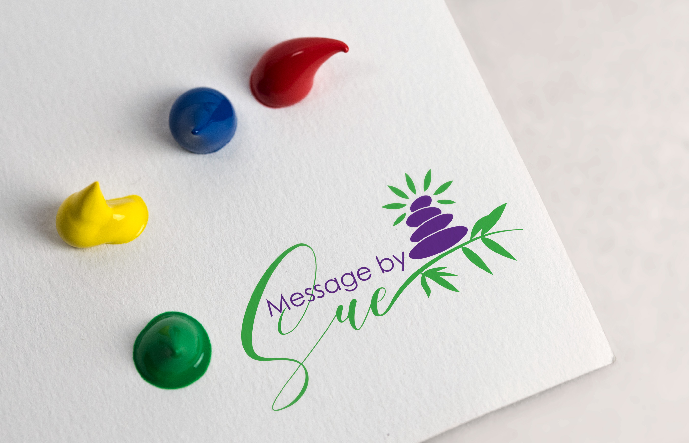 Logo Design by VisionCraft™ for Massage by Sue  | Design #34916361